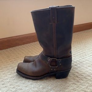 Frye Harness motorcycle boots